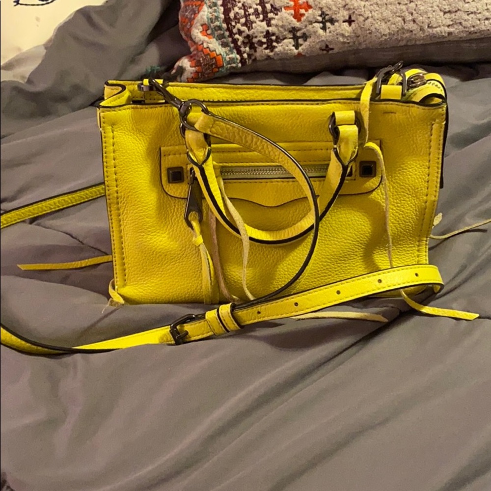 Yellow Rebecca Minkoff crossbody